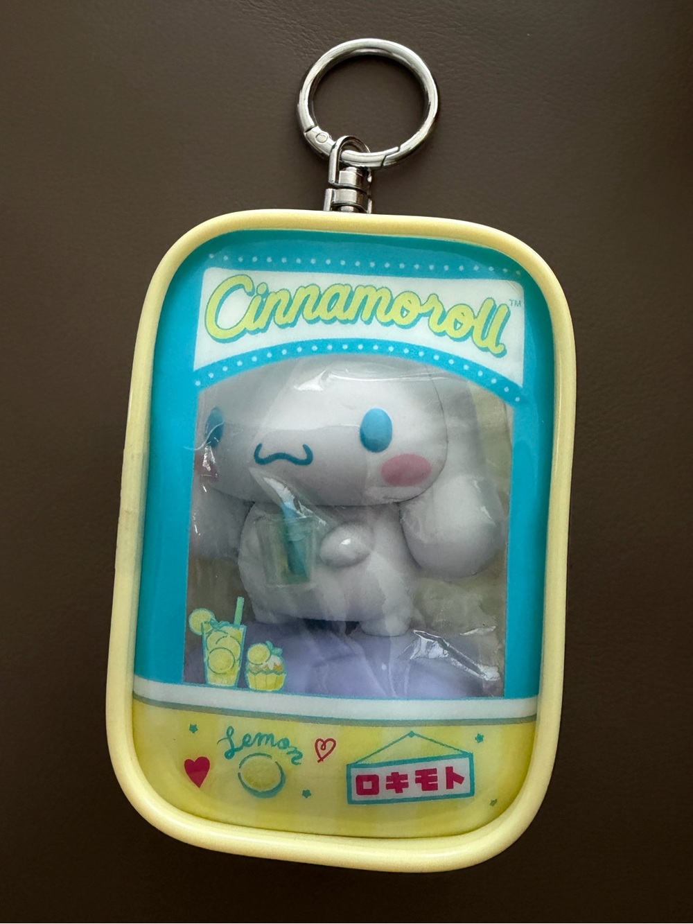 Rokimoto Sanrio Chase Case Cinnamoroll Lemonade Stand Pouch Keychain New Opened